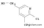 Molecular Structure of 1113049-91-4 (6-chloro-5-(trifluoroMethyl)pyridin-3-yl)Methanol)
